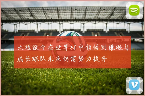 大迫敬介在世界杯中领悟到谦逊与成长球队未来仍需努力提升